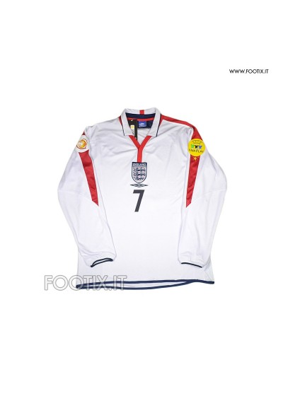 Maglia Home Inghilterra 2004 - MANICA LUNGA
