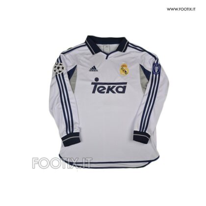 Maglia Home Real Madrid 2001/02 - MANICA LUNGA