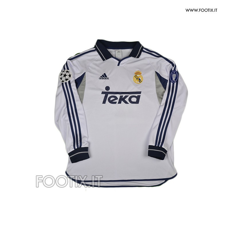 Maglia Home Real Madrid 2001/02 - MANICA LUNGA
