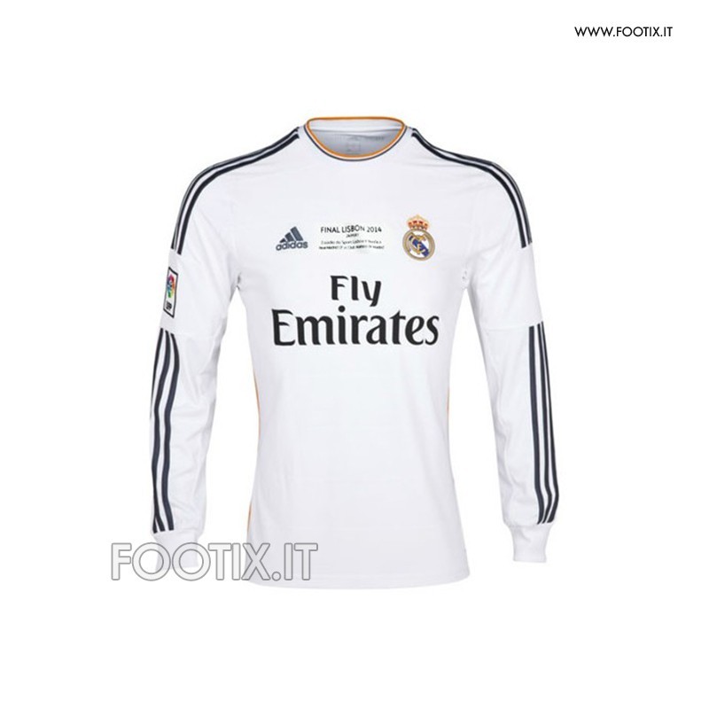 Maglia FINALE CHAMPIONS - Home Real Madrid 2013/14 - MANICA LUNGA
