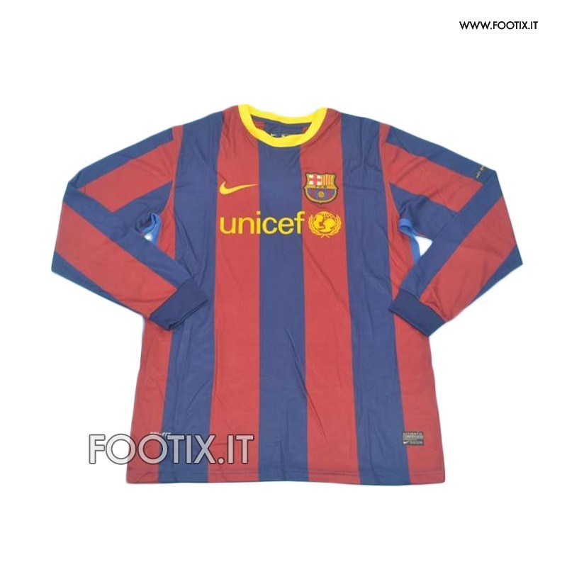 Maglia Home Barcellona 2010/11- MANICA LUNGA