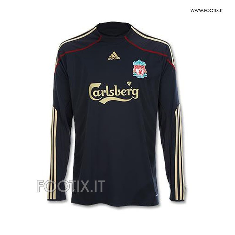 Maglia Away Liverpool 200910 - MANICA LUNGA