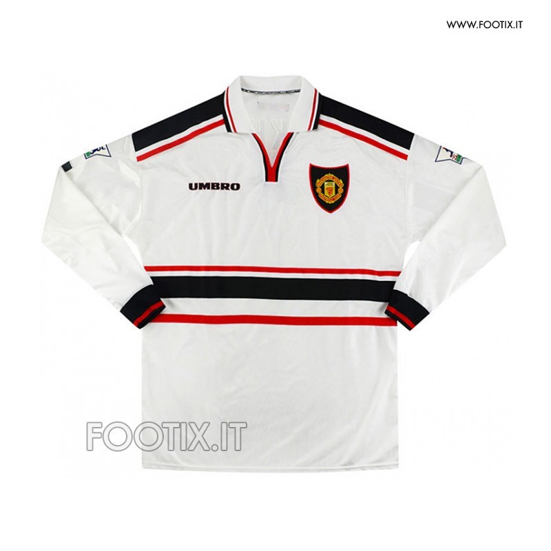 Maglia Away Manchester United 1998 99 - MANICA LUNGA