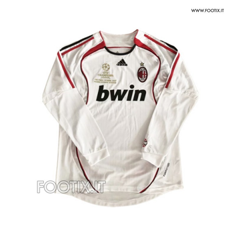 Maglia FINALE CHAMPIONS - Away Milan 2006 07 - MANICA LUNGA