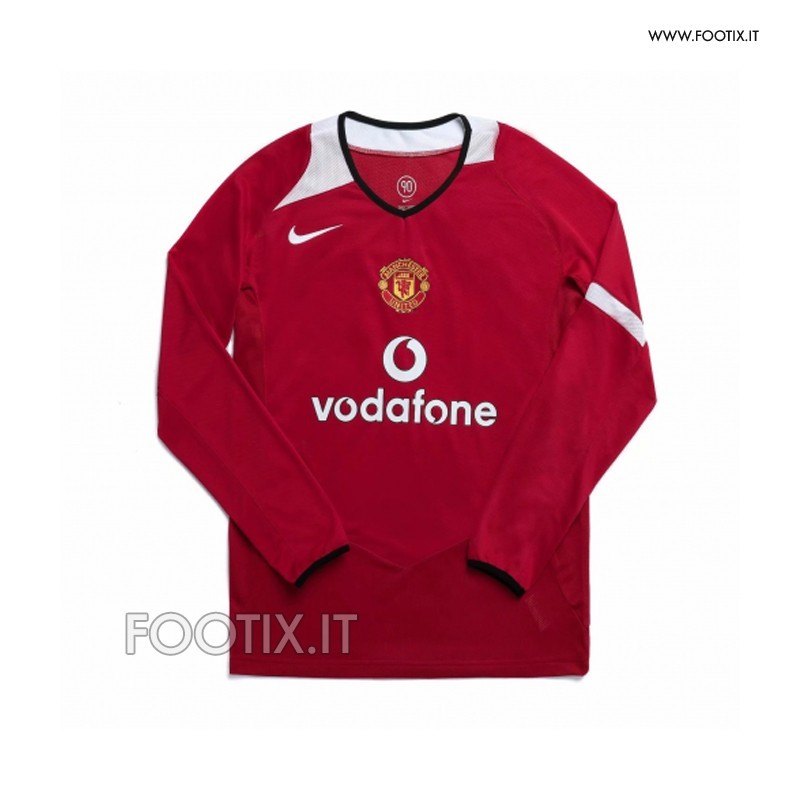 Maglia Home Manchester United 2005 06 - MANICA LUNGA