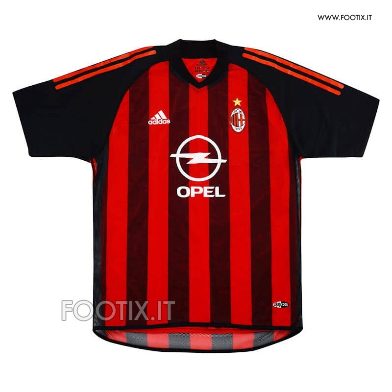 Maglia Home Milan 2002 03
