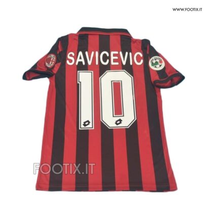Maglia SAVICEVIC - Home Milan 1996 97