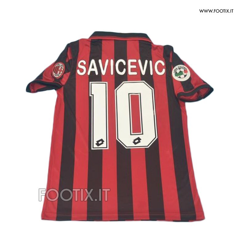 Maglia SAVICEVIC - Home Milan 1996 97