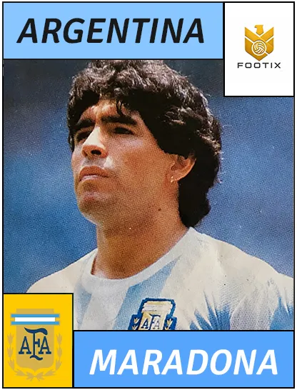 FIGURINA MARADONA